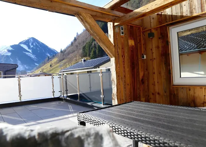 Alpine Goldquell - Infrarot Kabine, National Park Sommerkarte Und Bergblick *